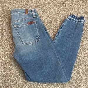 7 For All Mankind The Ankle Skinny Jeans